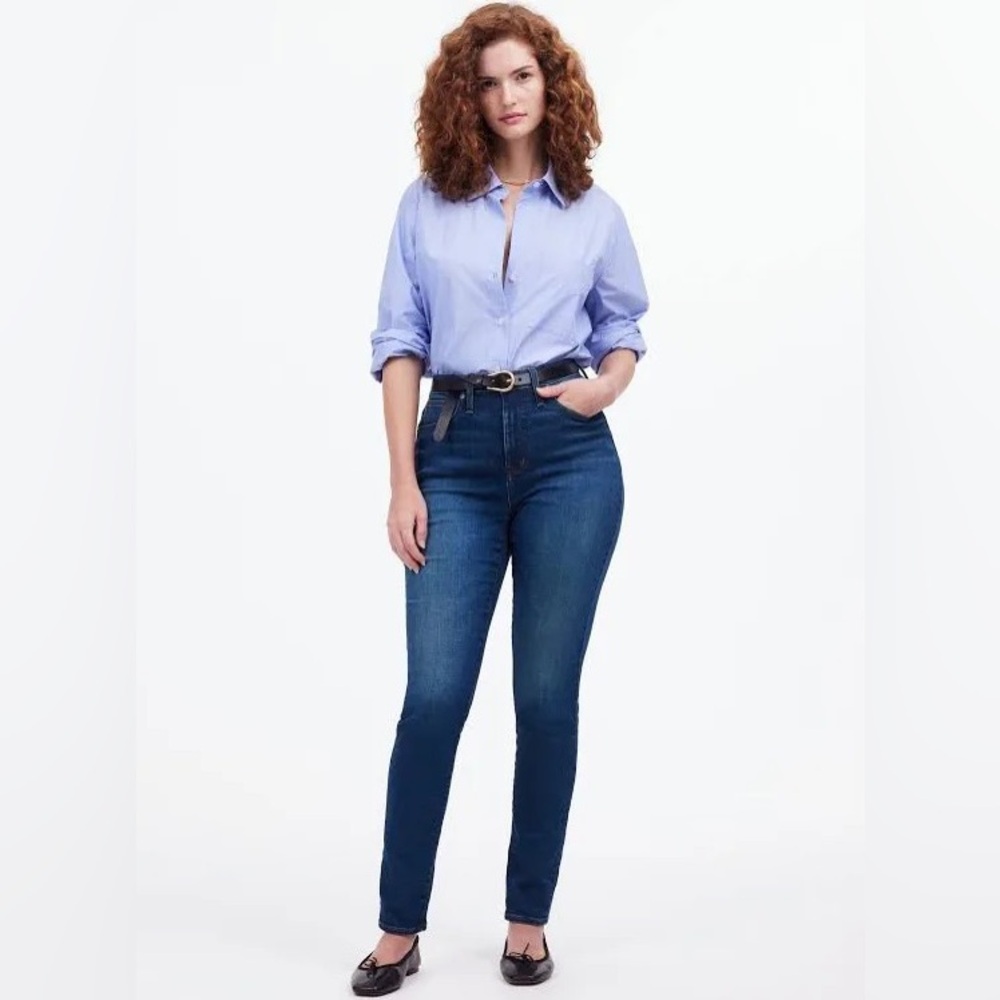 Madewell Curvy High-Rise Skinny Jeans size 28